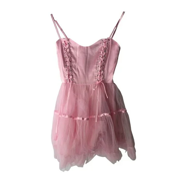 Dolls Kill | Dresses | Dolls Kill Ooh La La Lace Up Mini Dress Y2k Pink Corset Tulle Small Adjustable S | Poshmark Dolls Kill | Dresses | Dolls Kill Ooh La La Lace Up Mini Dress Y2k Pink Corset Tulle Small Adjustable S | Poshmark